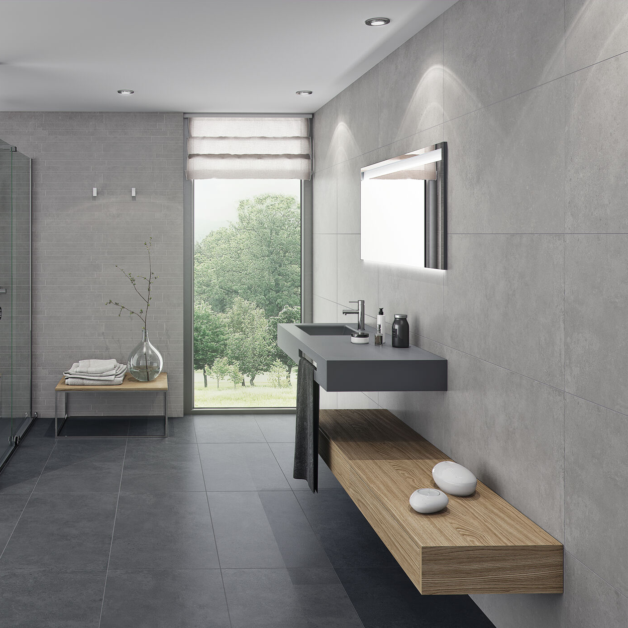 Cifre Cermica Nexus Antracite Wandtegel 30x60cm